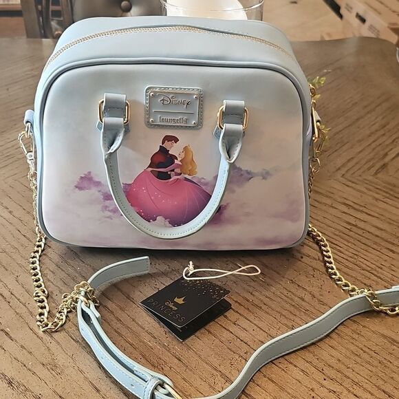 Disney Loungefly sleeping beauty crossbody NWOT - Picture 1 of 14